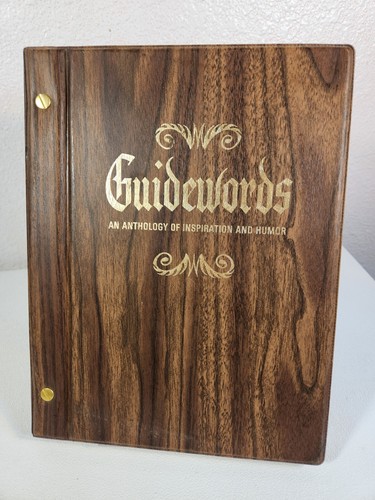 1971 guidewords anthology - 1971,