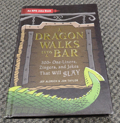 Dragon walks into bar an - into,