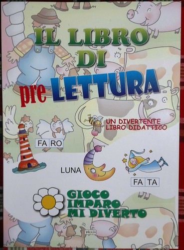 Libro pre lettura - libro, un