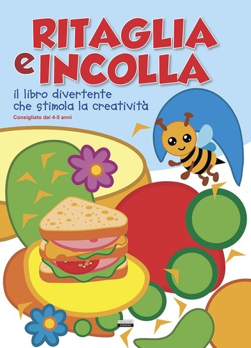 Ritaglia incolla azzurro il - ritaglia,